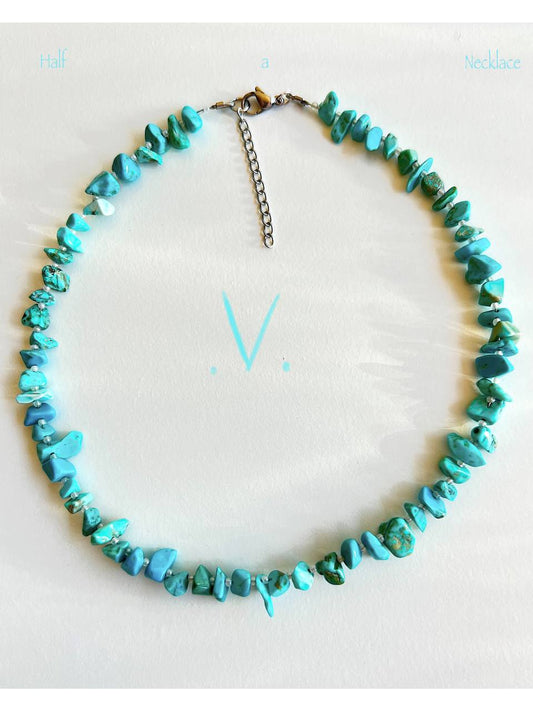 ".V." necklace