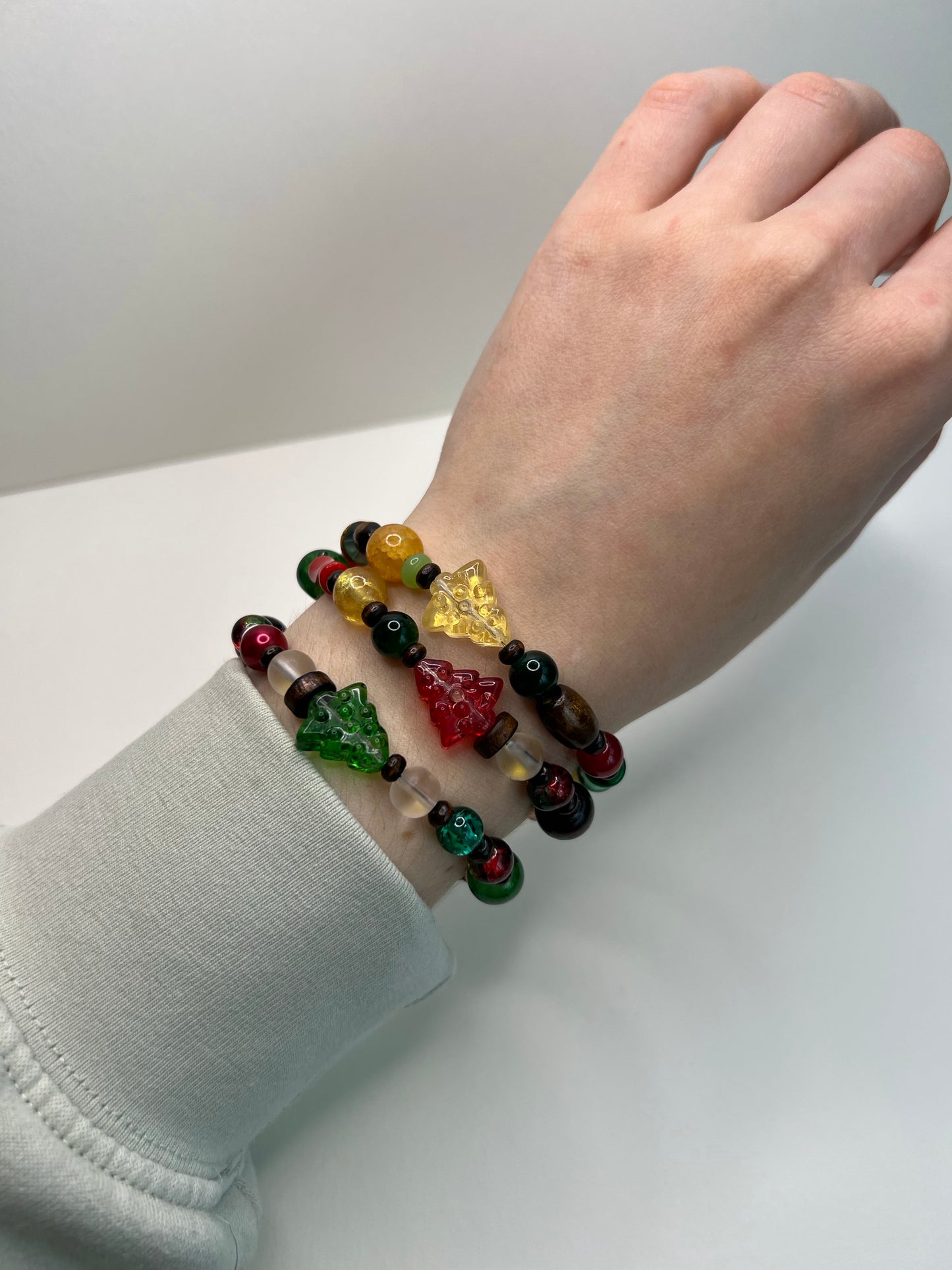 Christmas bracelets
