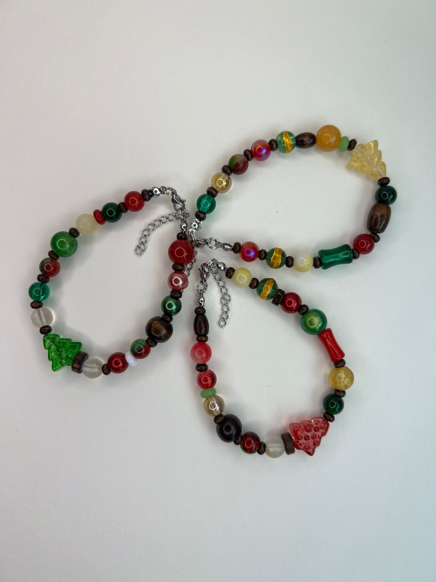 Christmas bracelets